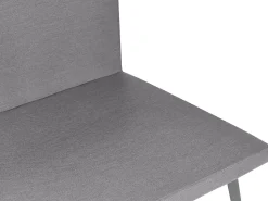Garten Ecksofa Grau 3-Sitzer Rechte Seite Modular Loretello