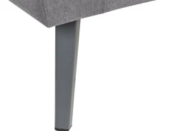 Garten Ecksofa Grau 4-Sitzer Modular Loretello