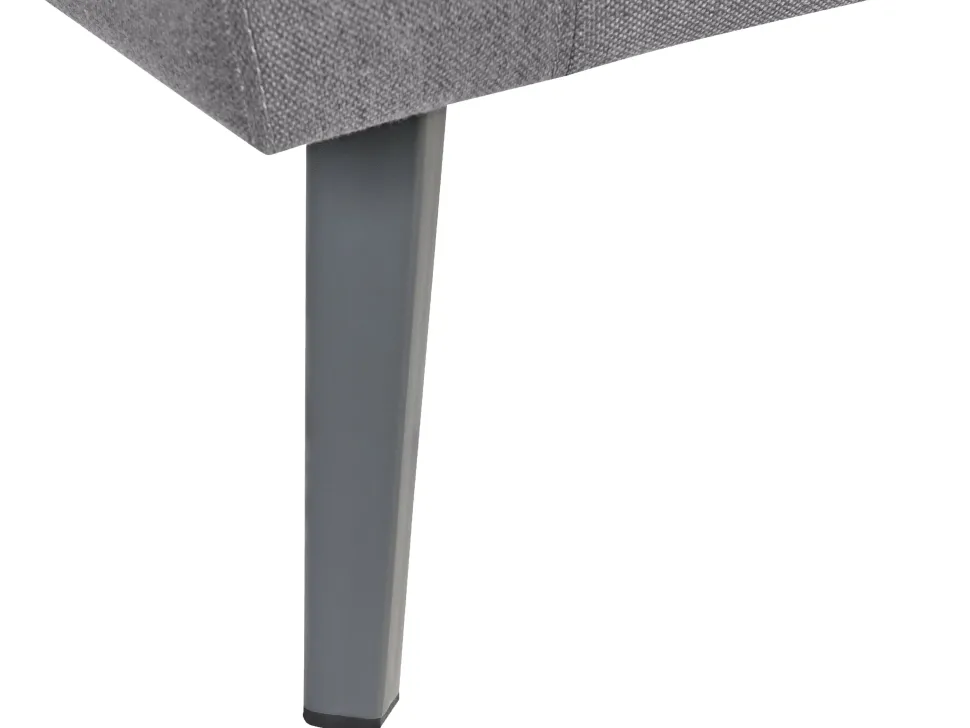 Garten Ecksofa Grau 4-Sitzer Modular Loretello