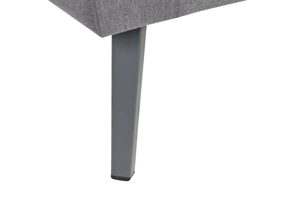Garten Ecksofa Grau 5-Sitzer Modular Loretello