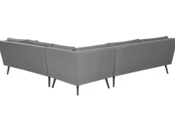 Garten Ecksofa Grau 5-Sitzer Modular Loretello