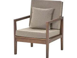 Garten Lounge-Set Zertifiziertes Akazienholz Dunkel 7 Sitzer Pataja