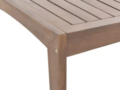 Garten Lounge-Set Zertifiziertes Akazienholz Dunkel 7 Sitzer Pataja