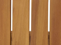 Gartenbank Akazienholz Hellbraun 120 Cm Mit Stauraum Sovana