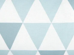Gartenkissen Dreiecke Blau-Weiss 40 X 70 Cm 2Er Set Trifos