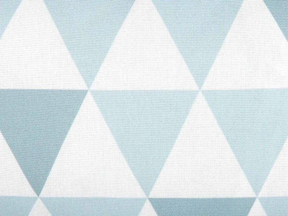 Gartenkissen Dreiecke Blau-Weiss 40 X 70 Cm 2Er Set Trifos