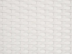 Gartenliege Rattan Weis Auflage Grau Vasto