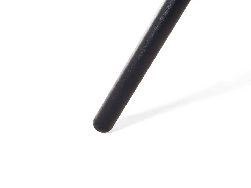 Gartenmöbel Set Stahl Schwarz 6-Sitzer Livo