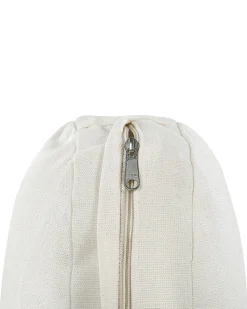 Gartensessel Mit Hocker Rattan Naturlich Auflagen Cremeweis Ribolla