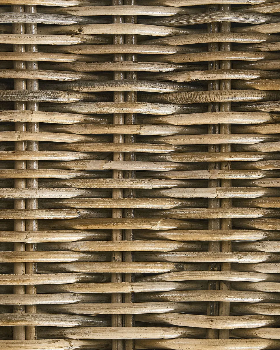 Gartensessel Rattan Naturlich Auflagen Cremeweis Maros