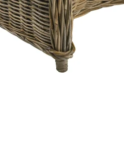 Gartensessel Rattan Naturlich 2Er Set Auflagen Cremeweis Susua