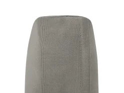 Gartensofa Aluminium 2-Sitzer Auflagen Dunkelgrau Salerno