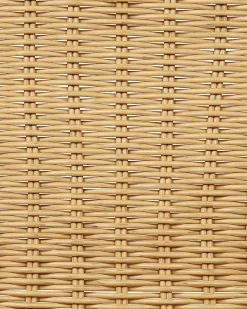 GartenStühle Aus Rattan 2Er Set Natur Prasimo