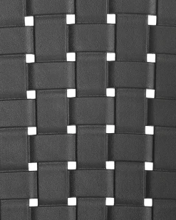 Gartenstuhl Kunststoff Schwarz 4Er Set Napoli