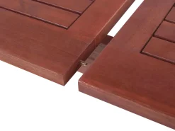 Gartentisch Akazienholz 160 / 220 X 90 Cm Rechteckig Ausziehbar Toscana