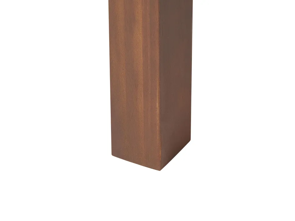 Gartentisch Akazienholz Dunkelbraun 180 / 240 X 100 Cm Ausziehbar Cesana