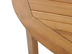 Gartentisch Akazienholz Hellbraun 150 Cm Tolve