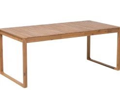 Gartentisch Akazienholz Hellbraun 180 X 90 Cm Sassari