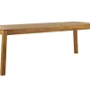 Gartentisch Akazienholz Hellbraun 210 X 90 Cm Livorno