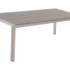 Gartentisch Aluminium Grau 180 X 90 Cm Vernio