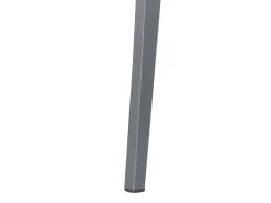 Gartentisch Aluminium Grau 140 X 80 Cm Mileto
