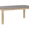 Gartentisch Beton / Akazienholz 180 X 90 Cm Ostuni