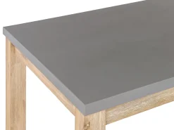 Gartentisch Beton / Akazienholz 180 X 90 Cm Ostuni