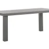 Gartentisch Beton Grau Matt 180 X 90 Cm Taranto