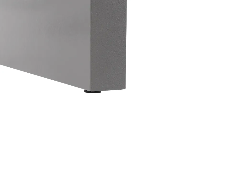Gartentisch Beton Grau U-Form 180 X 90 Cm Taranto