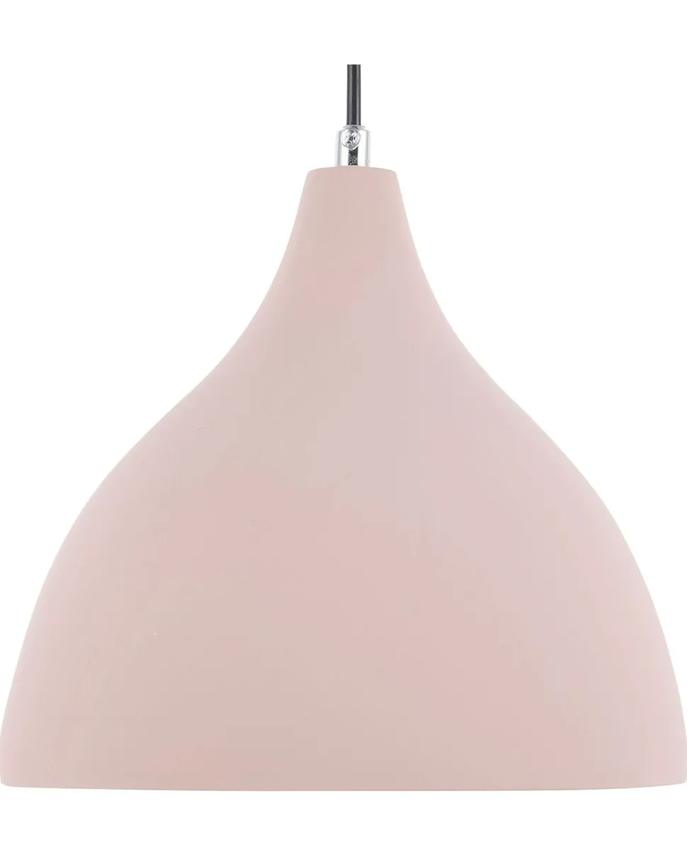 Hangeleuchte Beton Rosa Glockenform Lambro