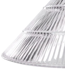 Hangeleuchte Glas Kupfer Kegelform Curone