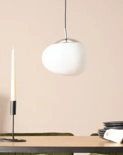 Hangeleuchte Glas Weis Liffel