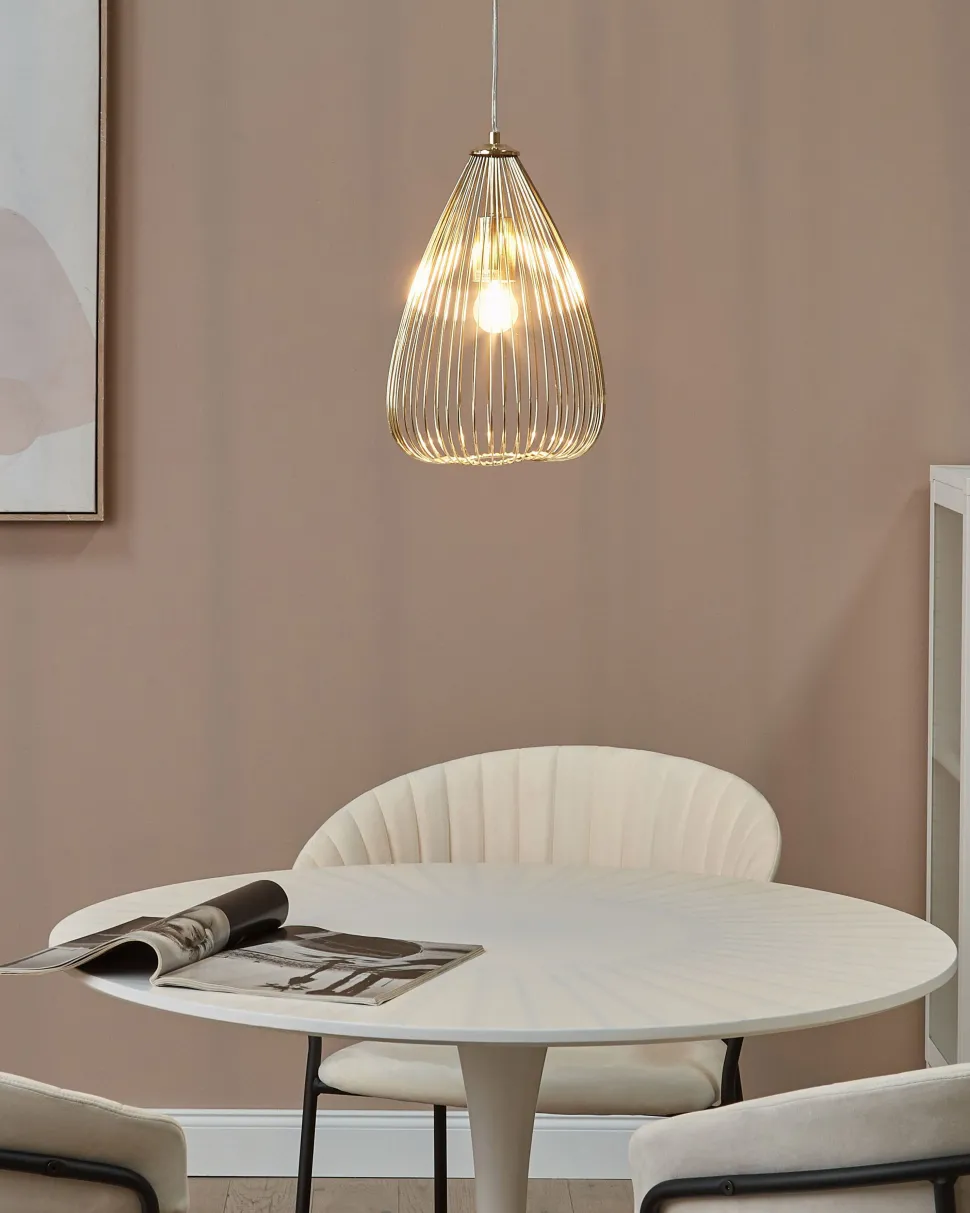 Hangeleuchte Gold Kegelform Conca