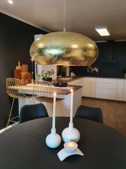 Hangeleuchte Gold Rund Limnatis