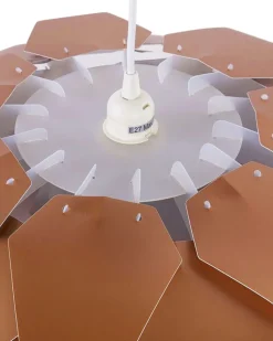 Hangeleuchte Kupfer Zapfenform Segre Klein