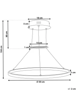 Hangeleuchte Led Gold Tano