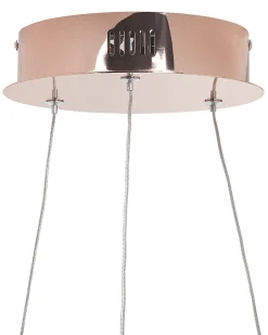 Hangeleuchte Led Rosegold Ringform O 50 Cm Jordan