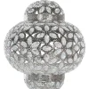 Hangeleuchte Nickel Blumenmuster Bandama