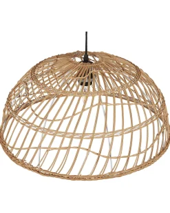 Hangeleuchte Rattan Naturlich Rund Ravine