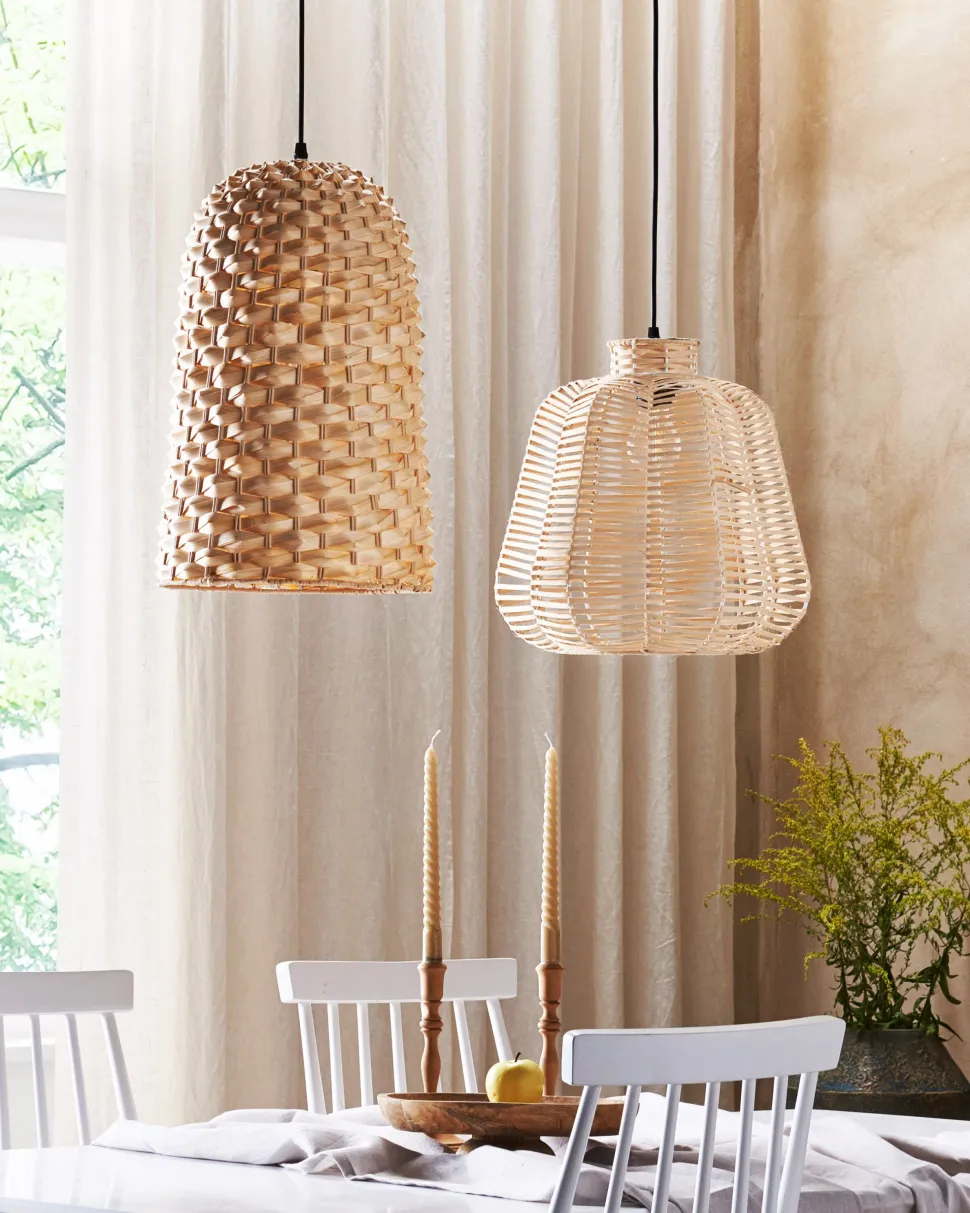 Hangeleuchte Rattan Naturlich Ramena