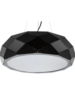 Hangeleuchte Schwarz 3-Flammig Geometrisch Cesano