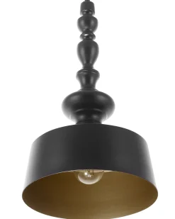 Hangeleuchte Schwarz Glockenform Driva