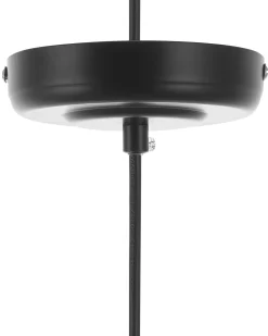 Hangeleuchte Schwarz Glockenform Driva