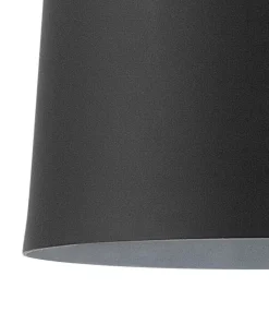Hangeleuchte Schwarz Glockenform Neva