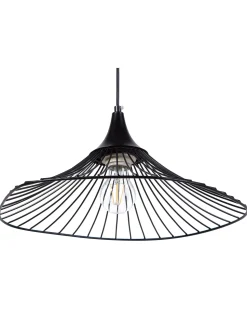 Hangeleuchte Schwarz Kegelform Giona