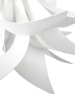 Hangeleuchte Weis Blumenform Alva