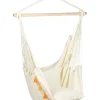 Hangesessel Aus Baumwolle Beige Varena