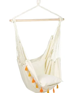 Hangesessel Aus Baumwolle Beige Varena