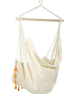 Hangesessel Aus Baumwolle Beige Varena