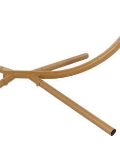 Hangesessel Mit Gestell 98 X 100 Cm Flechtseil Beige Arco